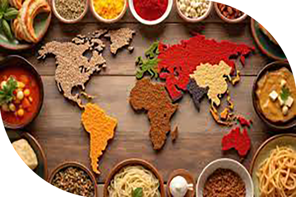 غذاهای بین‌المللی